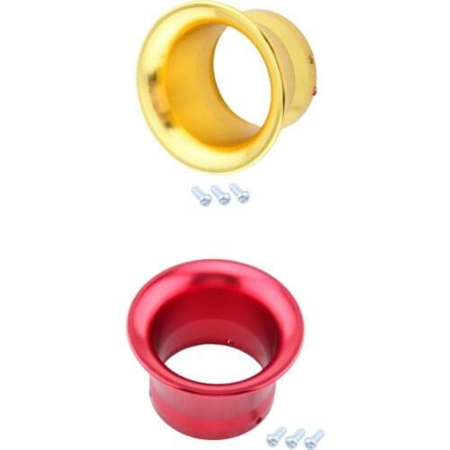 2x 50mm Air Filter Velocity Stack Funnel for PWK24 PWK30 Carburetor Intake