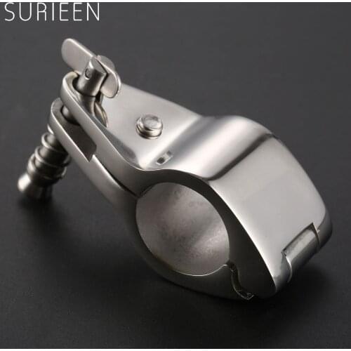 7/8 Inch 22mm Jaw Slide Hinged Bimini Top Fitting Stainless Steel Marine Awning Hardware Fitting Rowing Boats Accessories Marine