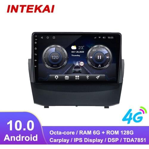 9"Android 10.0 Car Radio GPS Navigation autoradio multimedia player for Ford Fiesta head unit stereo