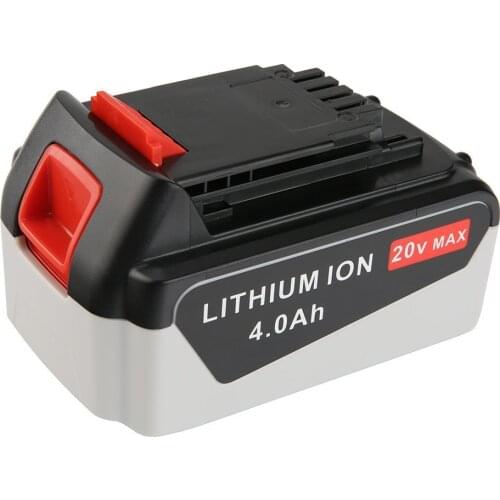 4000mAh High Capacity 20V MAX Rechargeable Power Tools Battery for Black & Decker LBXR20 LB20 LBX20 LB2X4020