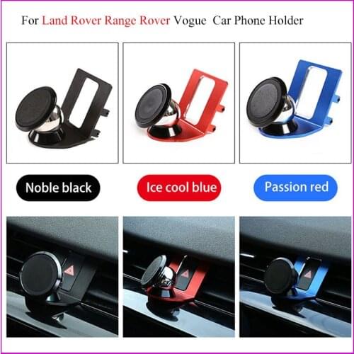 Car Mobile Phone Holder Air Vent Mount Stand Strong Magnetic Cell Phone Holder 360 Rotation For iPhone Phone In Car Bracket