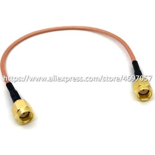 Hot Sale RP SMA Male to RP SMA Male RF Pigtail Cable RG316 10CM 15CM 20CM 25CM 30CM
