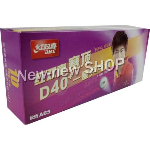 120 PCS DHS 1-Star D40+ Table Tennis Balls New Material 1-Star Seamed Plastic Poly Ping Pong Balls