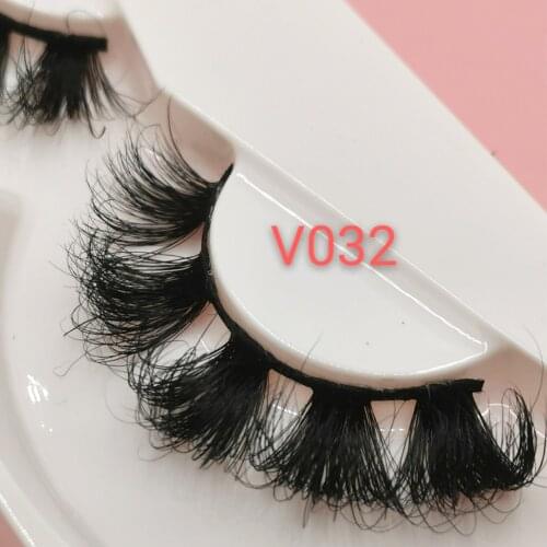 NEW 1pair Mink False Eyelashes Messy Cross Soft Cotton Stalk Natural Short Fake Eyelashes Smoke Banquet Makeup Mink Eye Lashes