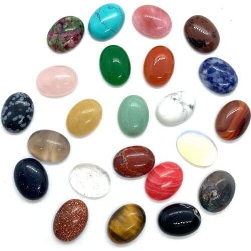 New Product Oval Semi-precious Stone Pendant, Exquisite Necklace, Jewelry Accessories, Creative Wholesale Gifts for Lovers