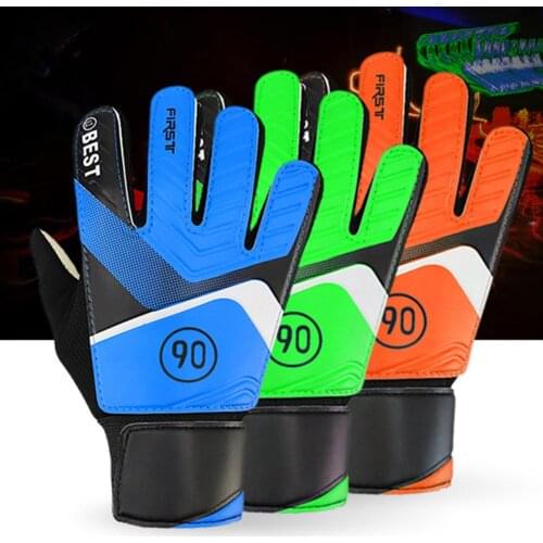 Full Finger Hand Protection Unisex Children Football Soccer Goalkeeper Goalie Gloves moisture-proof and perspiration match tools