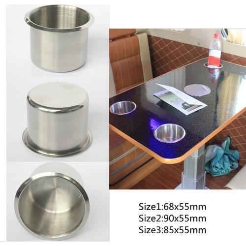 Marine Boat RV Cup Drink Water Holder Support Built-in Rust Proof