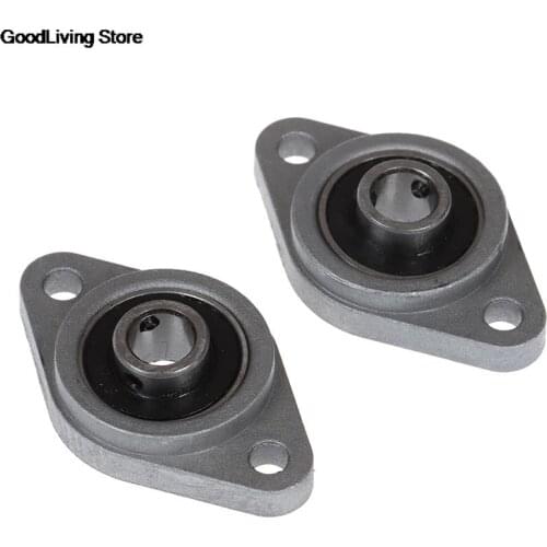 2pcs KFL08 Zinc alloy printer diamond-shaped bearing seat horizontal KFL8 bracket 8mm
