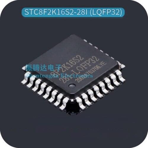 STC8F2K16S2-28I-LQFP32 STC8 STC8F2K STC8F2K16S2 STC8F2K16S2-28I LQFP-32