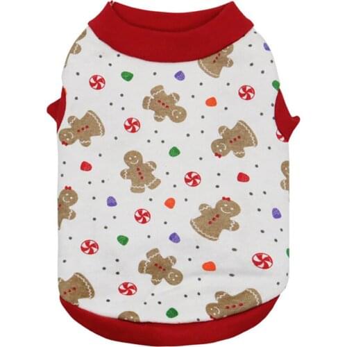 Pet Sweatshirt ChristmasTheme Dog Cat ClothesTwo-legged Clothing Teddy Hiromi Bichon Small Dog Clothing