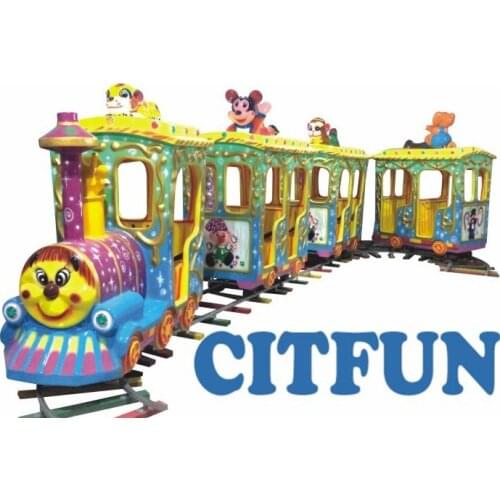 High quality New style Attractive Colorful Thomas train Amusement Park Electric train Rider HC-003B