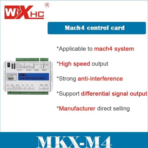 XHC Manufacturer xhc 4-axis mach4 CNC controller USB interface engraving machine MK4-M4 breakout board