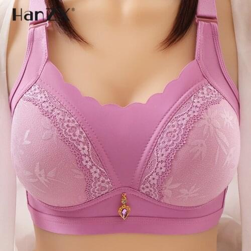 2021 New Tube Tops Bras Thin Cup Sexy Lingeries Women Bras Plus Size Breathable Front Fastener Womens Underwear Dropship