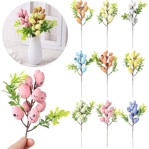 1PC DIY Painting Egg Tree Branches Easter Decoration Hanging Ornaments Toy Gifts Wedding Favors Party Decoration Home Decor