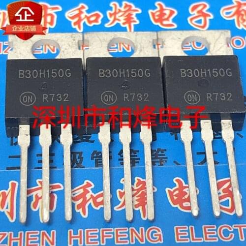 100% New&original B30H150G MBR30H150CTG TO-220 150V 30A