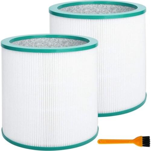2 Packs HEPA Replacement Air Filter for Dyson TP00 TP02 TP03 AM11 Tower Purifier Pure Hot Cool Link Replace Part 968126-03