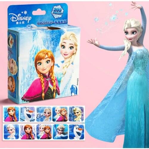 200 Pcs Disney Stickers Princess Frozen Elsa Belle Pixar Car Waterproof Sticker for Luggage Suitcase Decor Toys for Children