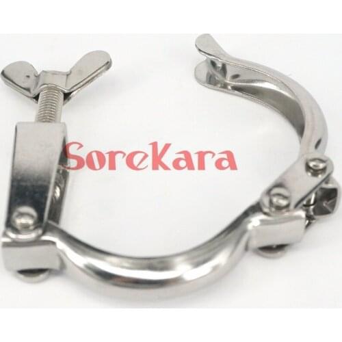 34mm Ferrule O/D SS304 Stainless Steel Stamping Tri Clamp Sanitary Fitting Dairy Brewing Tri Clover