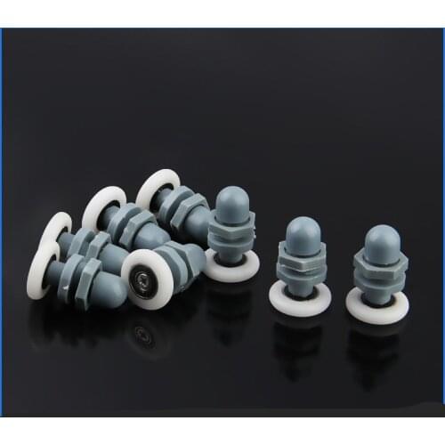8 PCS Shower Rooms Cabins Pulley &Shower Room Roller /Runners/Wheels/Pulleys Diameter 25mm