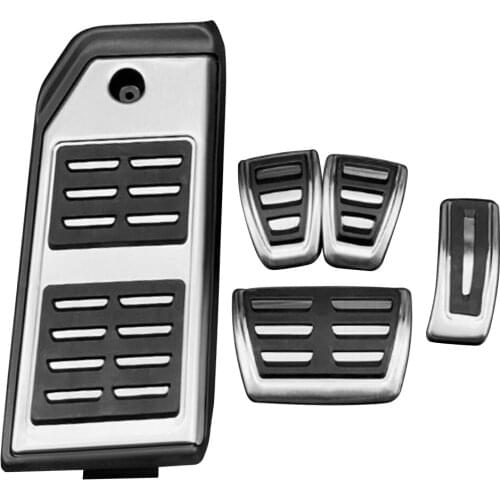 Car Brake Accelerator Footrest Pedal for Audi A1 A3 A4 B8 B9 A5 A6 A7 Q3 Q7 For Touareg/Porsche Cayenne Macan/Skoda Seat (LHD)