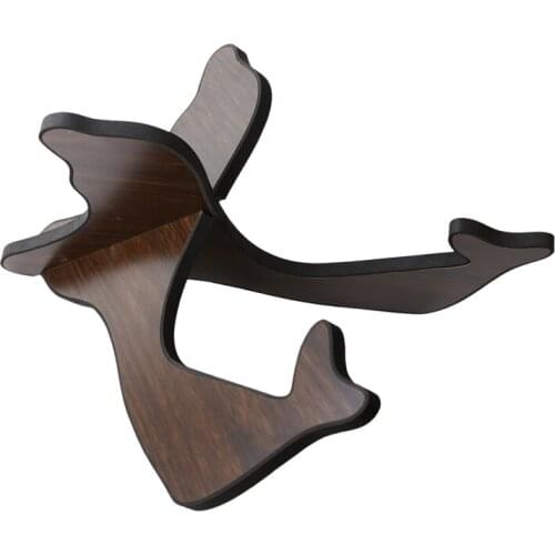 Wooden Guitar Stand,Universal Guitar Stand X-Frame Style Portable String Instrument Holder With Soft Leather Edges