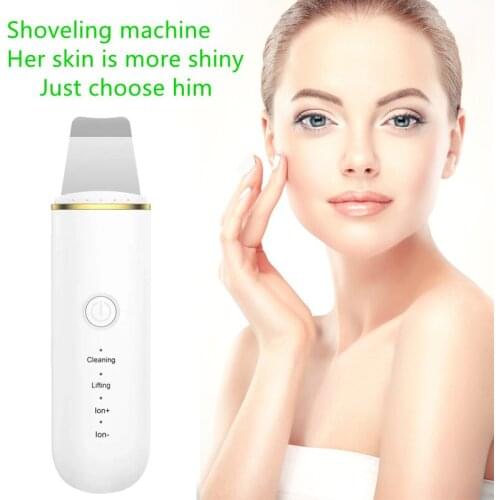 Facial Care Ultrasonic Cleaning Beauty Instrument. Deep Cleansing Exfoliation and 30ml Nano-spray Sprayer Steaming Face Machine