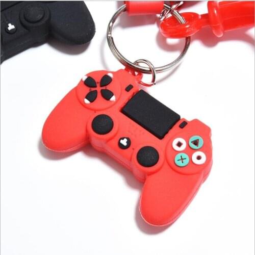 Creative video game handle creative keychain Joystick model keychain keychain for boyfriend men keychain accessories gift