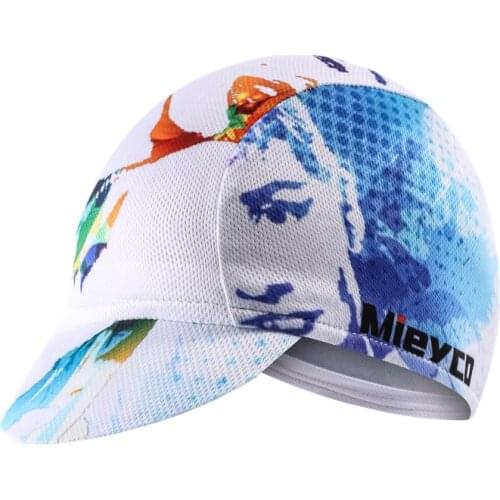 Mieyco Small Cycling Cap Lightweight Breathable Quick dry Sunshade Anti-sweat Polyester Under Helmet Hat Headwear For Bike