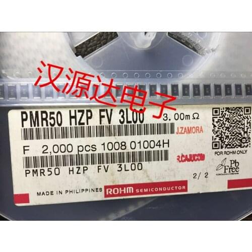 Original new 100% SMD alloy resistance 2010 0.003R 3L00 1% 100PPM 1W PMR50HZPFV3L00 (Inductor)