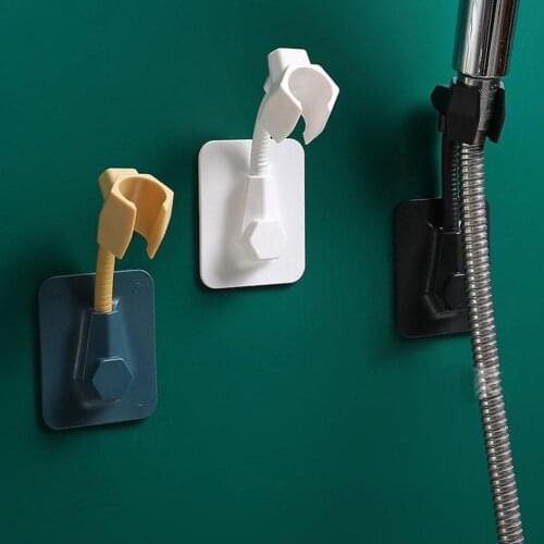 Adjustable Wall Mounted Bathroom Shower Head Base Holder Stand Rotating Bracket