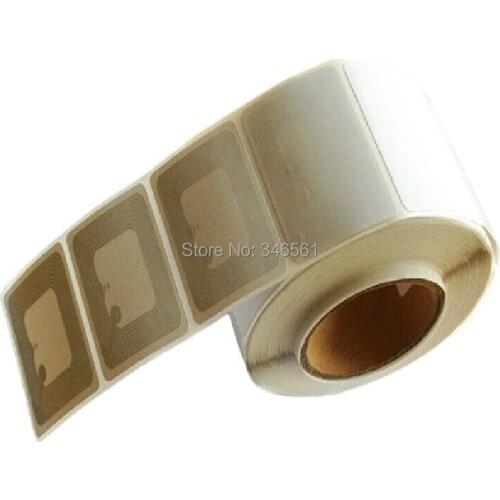 10pcs ISO15693 ICODE SLIX 13.56Mhz RFID Smart Card Keytag Stickers Label For Library