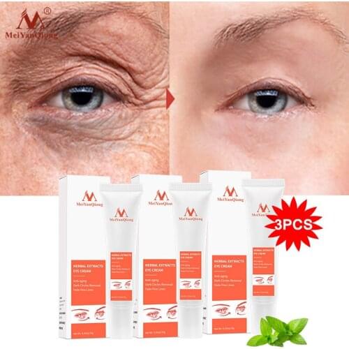 Herbal Probiotic Hyaluronic Acid Eye Cream Anti-Wrinkle Remove Dark Circle Essence Anti-Puffiness Anti Aging
