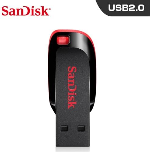 SanDisk CZ50 Pen Drives 8GB 16GB USB flash drive 32GB 64GB USB 2.0 memory stick pen drive Original Support Official Verification