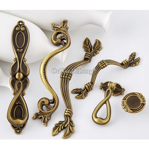 Designed 10PCS European Kitchen Cabinet Pulls Handles Cupboard Wardrobe Drawer Cabinet Door Handles and Knobs Furniture Hardware