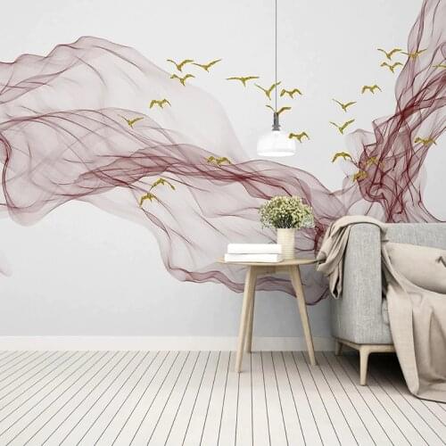 3D Wallpaper Modern Abstract Ink Line Landscape Photo Wall Murals Living Room Bedroom Home Decor Wall Papers Papel De Parede 3 D
