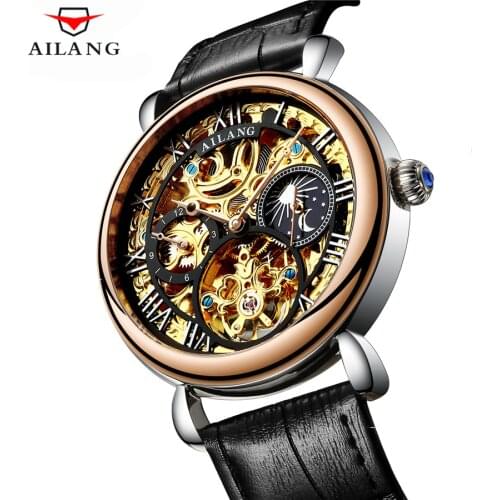 Мужские золотые часы AILANG China At AliExpress