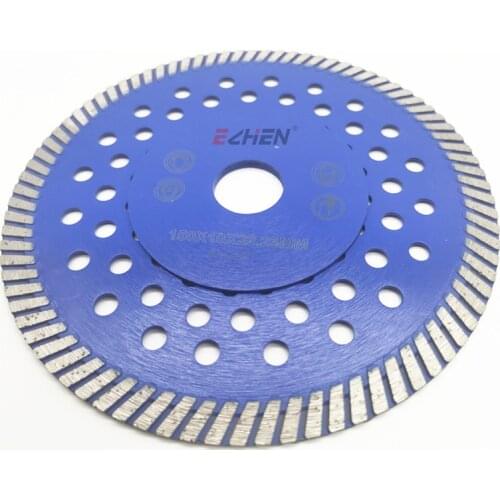 6 Inch Fine Turbo Diamond Saw Blade Cutter Disc For Dry Wet Cutting Granite Marble Quartz Stone Concrete Cutting Blade
