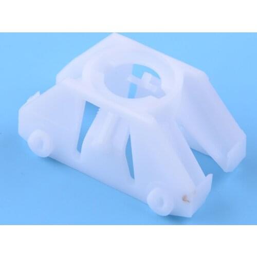 DWCX Auto Car Brake Pedal Booster Clip Mount Support Bracket Plastic White 1J0721169A 1K0721169 Fit For VW Volkswagen Vehicles