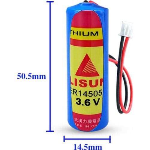 5PCS ER14505M 3.6v meter battery AA No. 5 power type with plug ER14505 14505
