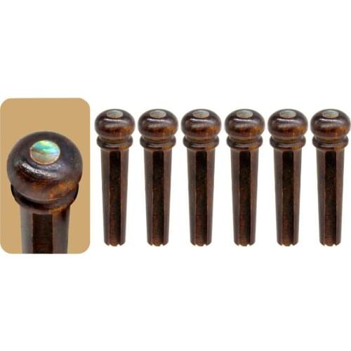 Guitar Strings Nail for Acoustic Guitar Bridge Pins Brass Guitar Strings Fixed Cone Bone Abalone Shell String Pins String Nails