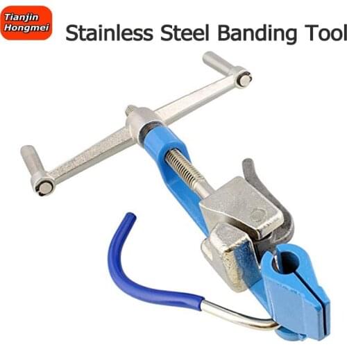 Factory price Stainless steel Band Strapping Tool ,strapping tensioner machine packer