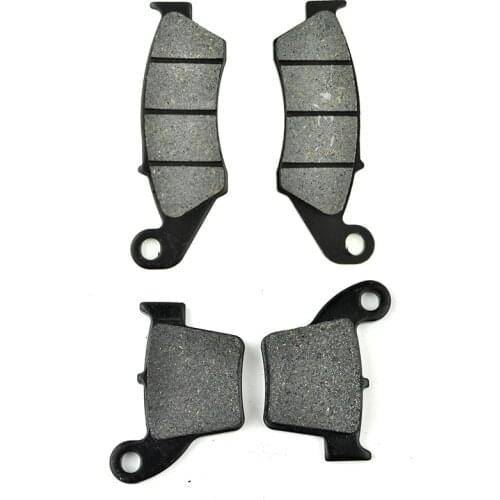 Complete Set of Front Rear Motorcycle Brake Disc Pads For Honda CR125R CR250R 02-07 CRF250R CRF250X 04-17 CRF450 05-19 CRE125
