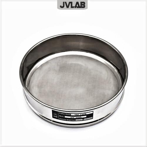 Test Sieve All 304 SUS Laboratory Standard Sieve Sampling Inspection Pharmacopeia Sieve R20cm 250 Mesh /Aperture 0.063mm