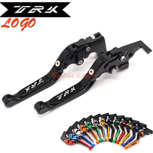 Motorcycle Folding Extendable CNC Moto Adjustable Clutch Brake Levers For Benelli Jinpeng 502 TRK502 TRK 502 ADV
