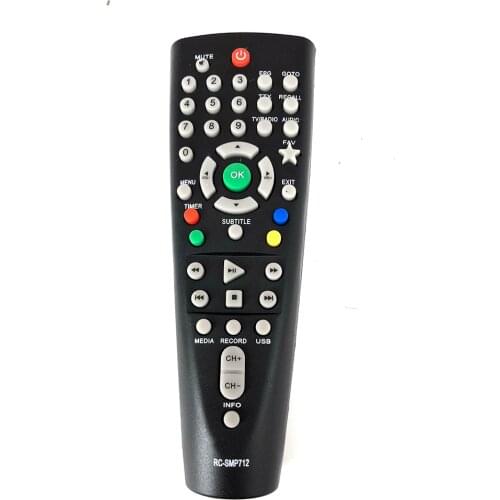 NEW Original remote control RC-SMP712 for BBK SMP125HDT2 Set top box Fernbedienung