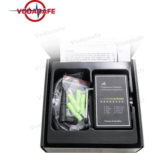 Handheld GPS & Cellphone Jamming Signal Detector With Four Warning Modes