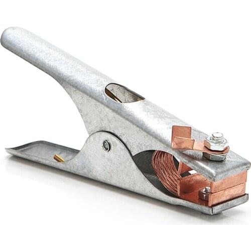 Welding Manual Welder Arc Earth Ground Cable Copper Grip Clip Clamp 300A