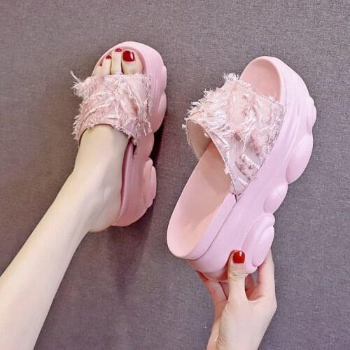 2021 Summer Fashion Womens Wedges Sandals Beach Casual Female Platform Peep Toe Shoes Slingback Lady Candy colors sexy Sandals