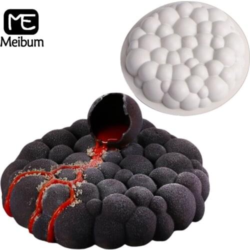 Meibum Silicone Cake Mold 2 Styles Cloud Shape Mousse Dessert Baking Mould Bubble Molds Muffin Pan Pastry Decorating Accessories