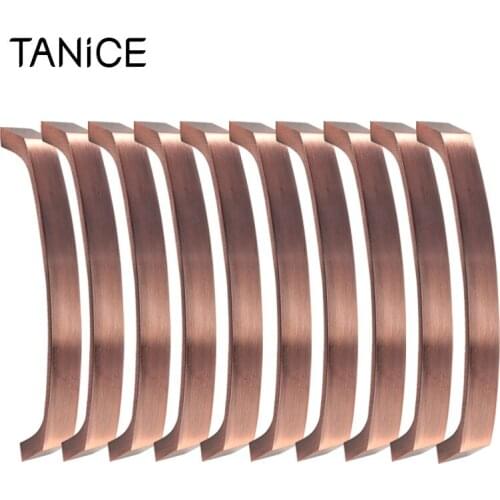 TANiCE 10 Pcs Red Bronze Bow Handles Cabinet Door Handles 173 mm Home Household Hardware Replacement Door Handles Aluminum Alloy